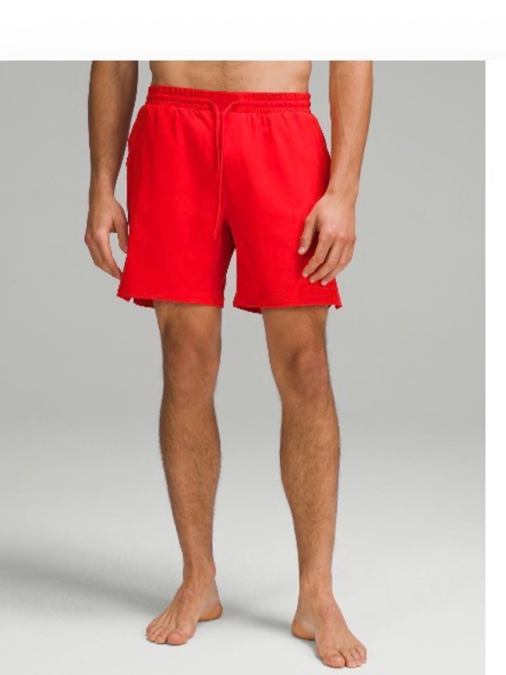 Lululemon Men's Red Swim Shorts small